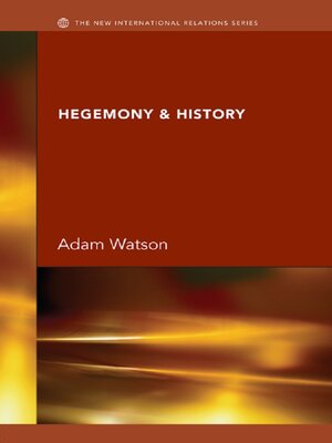 cover image of Hegemony & History
